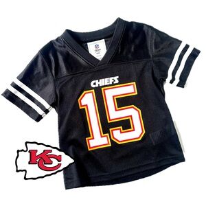 NFL Chiefs Mahomes Jersey 2T Black